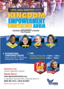 Kingdom Empowerement Conference 2018, Abuja