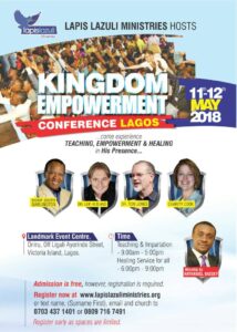 Kingdom Empowerement Conference 2018, Lagos