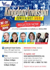 Kingdom Invasion Conference 2019, Lagos